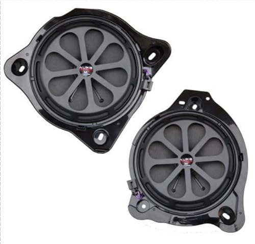 Audio System AX08 MB Uni Evo Subwoofer, Tieftöner Kompatibel mit Mercedes Benz Fahrzeuge W205, W213, A238, C238, C253, X253