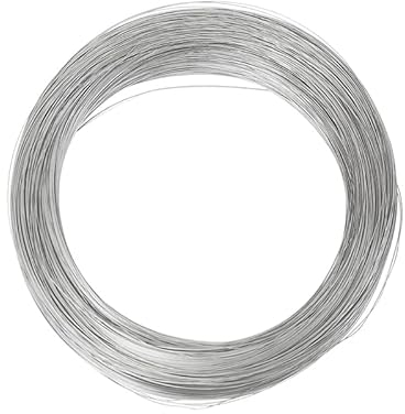 0.8mm 304 Stainless Steel Wire 32Ft for DIY Manual Arts and Crafts Wire Bailing Wire Sculpting Wire Artistic Wire Jewelry Making Wire Twine Bonsai Training Wire Garden Wire