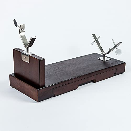 FIONEL Support à Jambon Chef de Rack de Jambon de Bois Un Barbecue Titulaire de Jambon Stand Metal Restaurant Cuisine Accessoires Outils Support Jambon cru