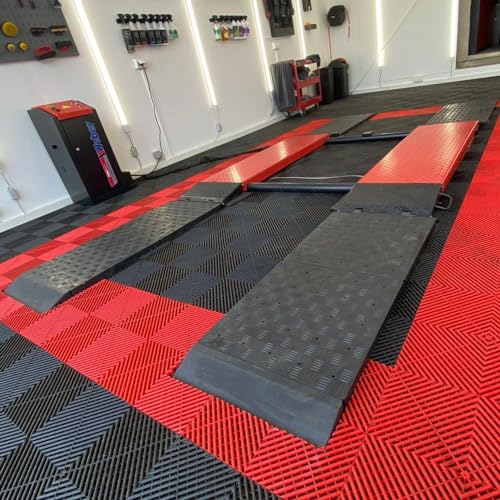 Auffahrrampen Set für Scherenhebebühne z.B. für Tiefergelegte Fahrzeuge