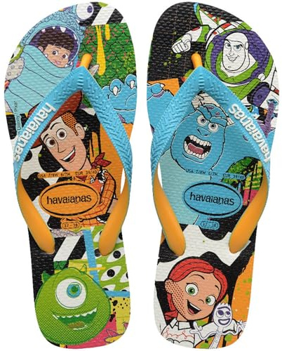 Havaianas - Infradito Disney Eleganti, Comode, Leggere E Resistenti, Disegni Disney E Pixar, Cinturini Larghi, Unisex Adulti