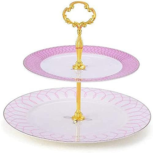 CLLBANT Frutero de Porcelana de Hueso, Soporte Original para Fruta, Plato de Fruta Multicapa, Plato para Dulces y Frutas, Soporte de exhibición para Postre, Plato de Fruta