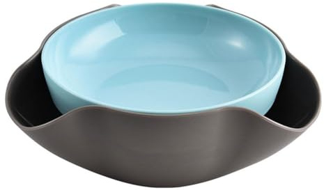 Schale zum Sammeln von Snacks, Pistazienschale mit Schalenaufbewahrung, Nuss-Edamame-Bohnenschalen, Nuss-C-Schale, Sonnenblumenkern-Snack, doppelt