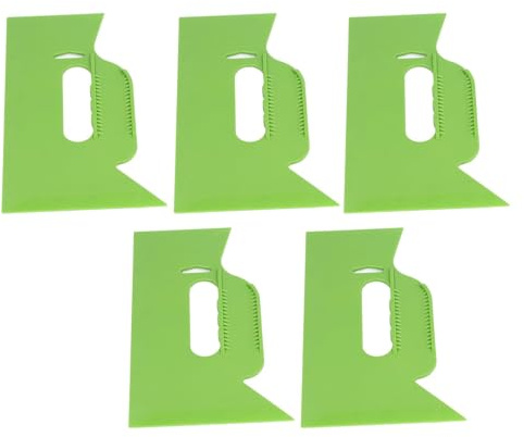 5 raspadores de masilla, herramienta flexible de raspador de pintura para papel pintado, espátula, espátula, espátula
