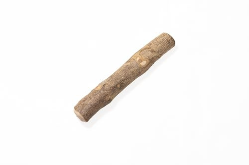 WoodWoof Friandises à mâcher Naturelles pour Chiens - Bâton d'Olivier XS - Anti-Stress, sans additifs, Hygiène Dentaire - Chiens jusqu'à 5 kg
