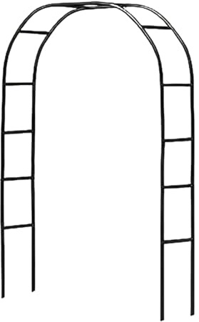 Treillis pour Arche De Jardin – Tonnelle De Jardin Extérieure en Métal 1975 G | Support De Grimpante Robuste en Fer pour Décoration De Mariage, Vignes De Roses | Support pour Grimpantes