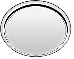 Tramontina Bandeja Redonda de Acero Inoxidable de 30 cm