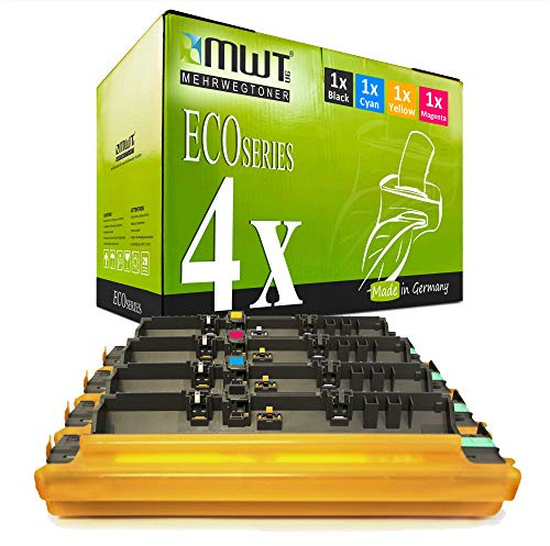 4X Mehrwegtoner Trommel im Sett kompatibel für Brother DCP-L3510CDW DCP-L3550CDW HL-L3210CW HL-L3230CDW HL-L3270CDW MFC-L3710CW