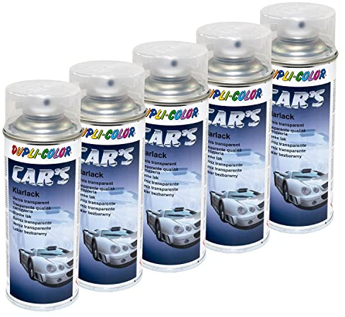 Klarlack Lack Spray Car's Dupli Color 385858 glänzend 5 X 400 ml