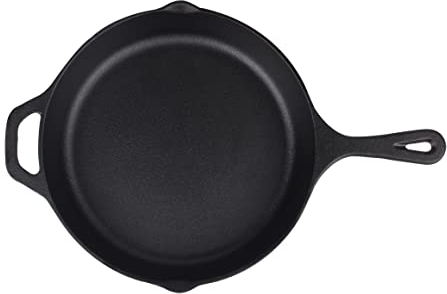 Cast Iron， Pre-Seasoned Skillet 5, Case of 12
