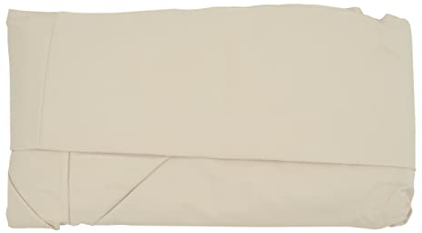 Mendler Telo copertura per ombrelloni rotondi decentrati 8 stecche 4m tessuto 220g/m² avorio beige