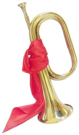 Abaodam Trompete für Anfänger mit Komfortablem Griff und Reichem Klang Metall Bandtrompete aus Kupfer für Aufführungen und Orchester Geeignet