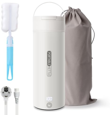 Elektrischer Wasserkocher, Thermoskanne für Babynahrung, Thermoskanne für Neugeborene, Babyflasche, Wasserkocher, kleiner elektrischer Wasserkocher, für Tee, Kaffee, Milch für Kinder