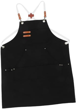 Hoement Delantal De De Resistente Con Múltiples y Ergonómico Para Bricolaje Cocina y Actividades