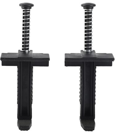 Blocchi di in Muratura, Strumenti per Muratura 2 Pezzi, Strumenti per la Posa di Mattoni Porta-mattoni per Attrezzature per la Costruzione di Edifici (BLACK)