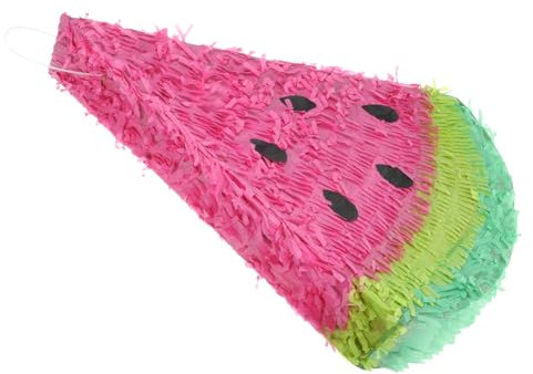 Cabilock Piñata Teller Geschlecht offenbaren Dekorationen Rennwagen-Partytüten Girlande bastelzeug celebrations dekoäste feierstahl presents Brautdusche Pinata Wassermelonen-Pinata Papier