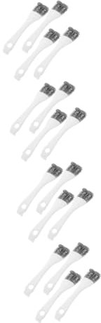 ibasenice Cepillo De Limpieza para Estufas Cepillo Funcional para Rejilla De Barbacoa Limpiador De Cerdas para Barbacoa De Limpieza para Cerdas De 4 Piezas x 4