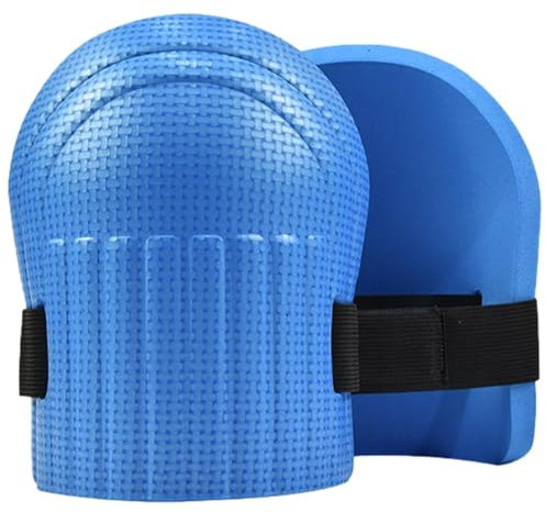 Genouillère Travail Mousse Eva, Genouillère de Jardinage Protège-genoux Jardin Femme Homme, Antidérapant Protecteur de Genoux avec Sangles Réglables pour Jardinage Construction Nettoyage de la Maison