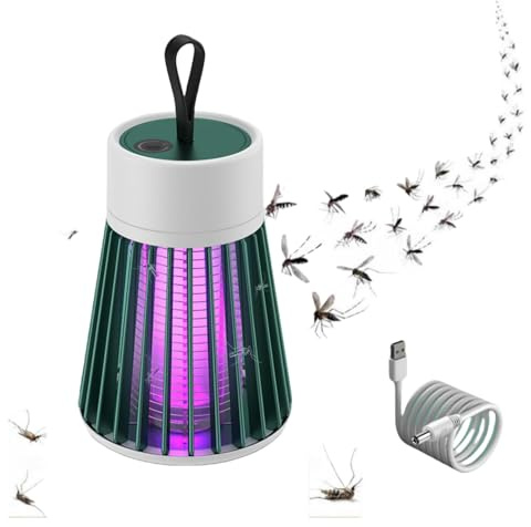 NuitZen Dites Stop aux piqûres de moustiques la Lampe Anti-Moustique silencieuse, Design et redoutable Appareil Anti - moustiques Multifonction,Haute Qualité, Silencieux,USB Rechargeable