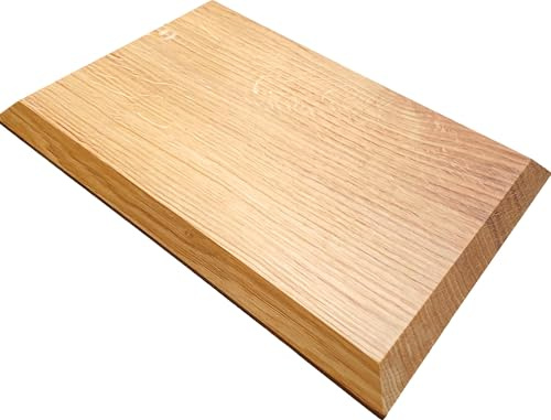 Wooden World - Skär- och serveringsbräda i ek - 40 x 27 cm