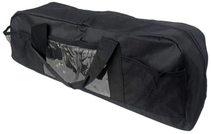 predolo Aufbewahrungstasche für Grillutensilien, wasserdicht, mit Taschen und Griff, ideal für Camping und Grillen