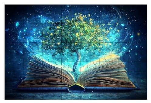 Puzzle 1500 Pezzi Albero della vita, Puzzle Sogno, Puzzles in Legno Sfide Divertenti Intrattenimento Creativo, Puzzles Classici Divertimento Confezione di Alta Qualità, Idea Regalo Donna 87x57cm -1674