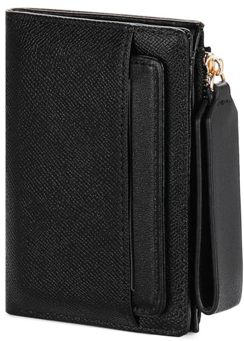 FALAN MULE Geldbörse Damen PU Leder, Portemonnaie Damen klein Geldbeutel mit viele Kartenhalter Geldbörse mittelgroß Brieftasche mit Reißverschluss-Armband und Münzfach