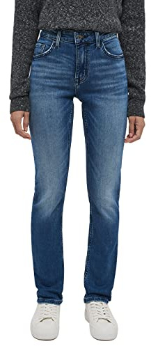 Mustang Style Rebecca Jean slim Femme Blu (Medium Bleach 312) W28/L32 (Taglia Produttore: 28/32)
