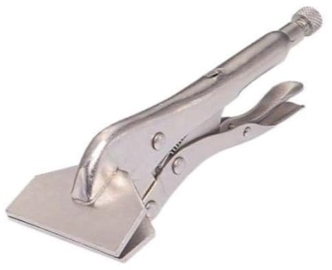 Asta A-TS08 Breitmaul-Gripzange Falzzange Abkantzange Klemmzange Zange 200 mm