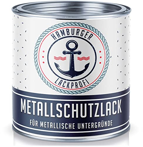 Metallschutzlack MATT Safrangelb RAL 1017 Gelb Metallschutzfarbe Metalllack Metallfarbe // Hamburger Lack-Profi (10 L)