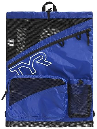 TYR Elite Team Zaino in Rete, Royal, Taglia Unica