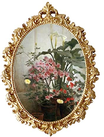 Sharplace Barocker Fotorahmen, Wandbehang, verzierter Bilderrahmen, Ornament, Retro-Stil, dekorativer Foto-Displayrahmen für die Dekoration im Flur