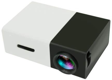 YG300 400LM Portable Mini Home Theater LED Projector with Remote Controller, Support HDMI, AV, SD, USB Interfaces