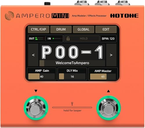 Ampero Mini - Ultrakompakter Profi Soundprozessor