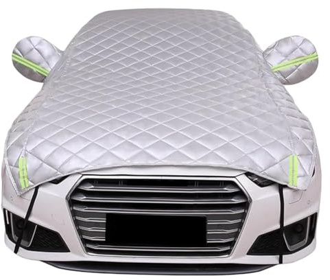 GTJF Autoabdeckung Hagelschutz Für Ford C Max I II, Auto halbgarage Staubdicht Schneefest,Universell für alle Jahreszeiten, Dicke und Baumwolle(A,C Max II)