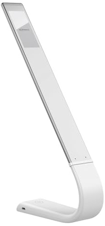 Suprema, Lampada da Tavolo Ricaricabile, Intensità Regolabile, Luce Calda, Naturale, Fredda, 130 Lm, Batteria Integrata 2000mAh, Potenza 6W, 56.2x6.1x2 cm, Materiale Alluminio, Cavo USB Incluso