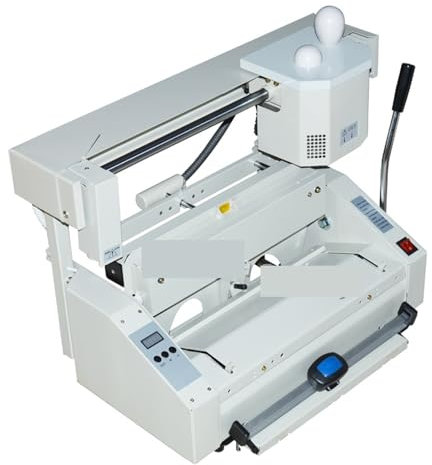 Bindemaschine, RD-JB-4 Desktop Heißschmelzklebebindemaschine Klebebücher Bindemaschine Klebebuchbindermaschine,Bürobedarf