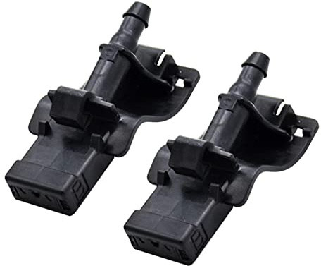 2 Pezzi ugello Getto lavavetri Parabrezza Anteriore spruzzatore Liquido Cofano, per Toyota Corolla Altis Camry Auris Highlander Montato RAV4