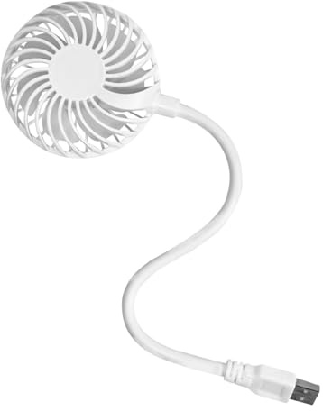 Ventilador portátil USB, mini ventilador portátil ajustable pequeño | Dispositivo flexible enfriador herramienta personal para tienda de campaña, coche, escritorio, oficinas, camping, dormitorio