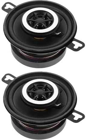 EPIGEIST Altoparlanti Coassiali per Auto 35 Pollici Tweeter a Cupola Hifi Impianto Audio per Auto Aftermarket Kit Altoparlanti Stereo per Aggiornamento Audio Veicolare