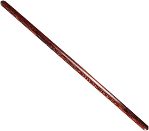 Tai Chi Ruler 30-150Cm, Traditional Martial Arts Stick, Wood Exercise Bar for Fitness, Yoga & Massage, Ideal for Seniors, Strength and Balance Training