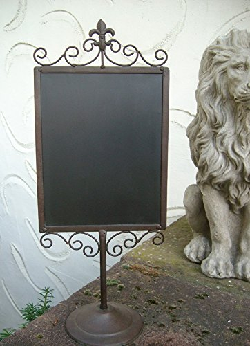 Deko-Impresion Schöne Standtafel, Kreidetafel, Schreibtafel, Werbetafel, Eisen