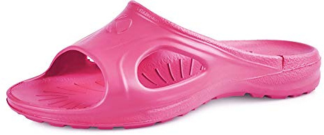 Ladeheid Dam Lätt EVA Flip-flops Trädgårdsskor Badmössor Badskor KL039D (Rosa, 38 EU)
