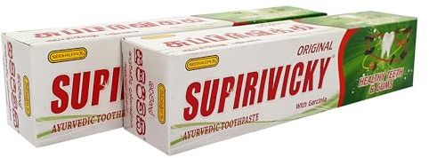 Siddhalepa® Supirivicky Ayurveda-Zahnpasta (110 g), 2er-Pack
