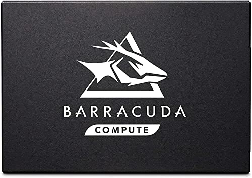 Seagate BarraCuda Q1 SSD 480 GB Internal Solid State Drive – 2.5 Inch SATA 6 Gb/s for PC Laptop Upgrade 3D QLC NAND (ZA480CV1A001) , Black