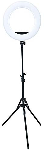 Yidoblo 18 Inch Ring Light with Tripod Stand YouTube LED TikTok Ringlight Kit Color Temperature 3200K to 5500K Makeup Ring.