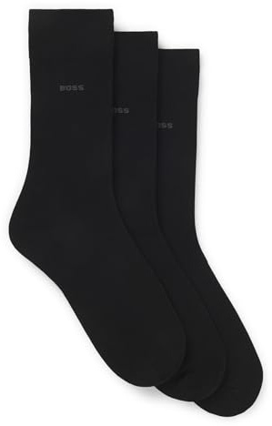 BOSS 3P RS Uni CC, Calcetines para Hombre, Negro (New - Black1), 43-46