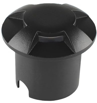 Vetrineinrete® Faretto calpestabile a led 1 watt 3 fasci di luce lampada segnapassi carrabile per esterno vialetti giardino tenuta stagna IP67 luce fredda calda naturale (Luce Naturale)