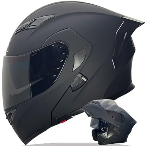 Letetexi Casco de Moto Modular con Bluetooth Slot Integrado, ECE Homologado Casco Integrales Moto Jet Scooter para Mujer Hombre Adultos,con Doble Visera Casco Moto Flip Up