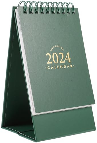 SOIMISS Calendrier de Bureau Délicat Calendrier Mensuel Pratique pour Organisation Familiale et Planification Quotidienne Compact et Fonctionnel pour Enseignants Étudiants et Bureaux